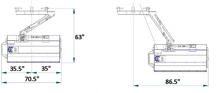 Peruzzo Fox Cross Mower for Solar Arrays